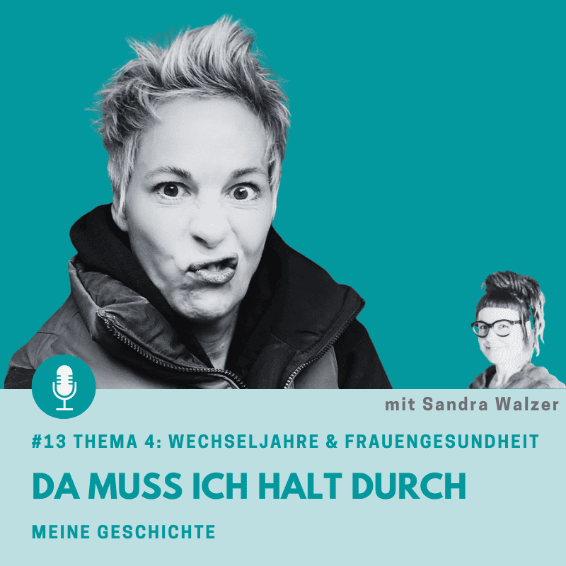 Episode 13: Start der 4. Lebensfrage "Wechseljahre, muss ich da durch? Wechseljahre ist so viel mehr als Hitzewallungen. Aber, warum fragt eigentlich kein Arzt mal nach typischen Symptomen? Warum gibt es so wenig Aufklärung zu möglichen gesundheitlichen Folgen? Und Behandlungsoptionen? Das ist meine Wechseljahrs-Geschichte